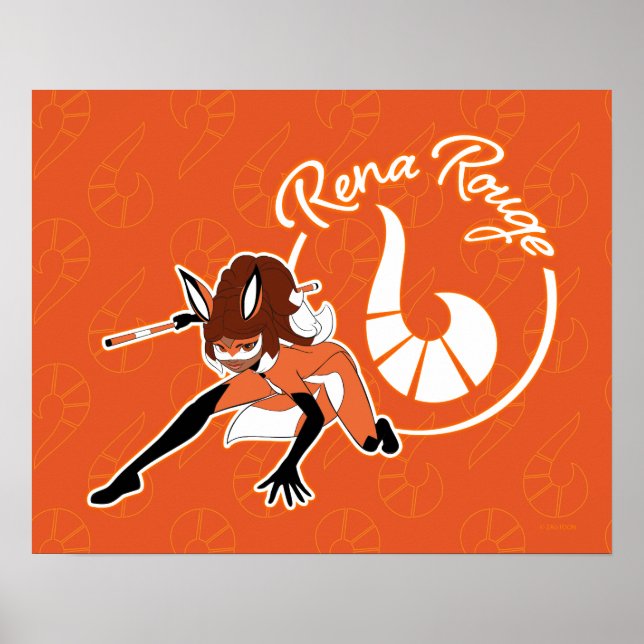 Rena Rouge Badge Poster (Framsidan)