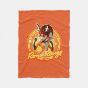 Rena Rouge Circle Badge Fleecefilt