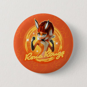 Rena Rouge Circle Badge Knapp