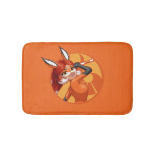 Rena Rouge Orange Badge Badrumsmatta