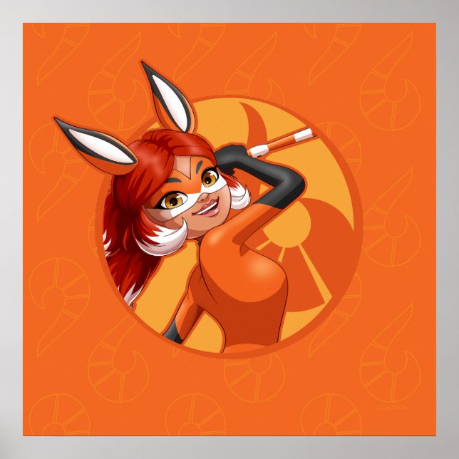 Rena Rouge Orange Badge Poster (Framsidan)