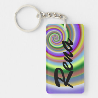 Rena Swirl Nyckelring