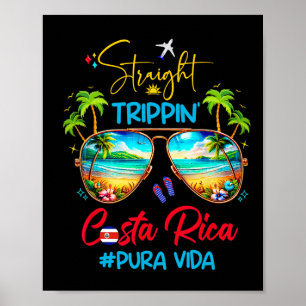 Rena Trippande Costa Rica Sommarlov Pura V Poster