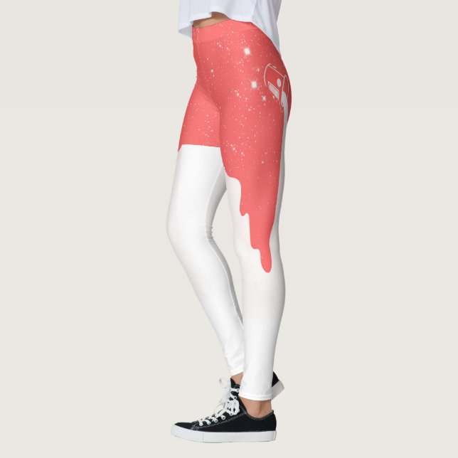 Rena upp benen leggings (Vänster)