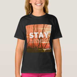 rena vibes, håll dig naturlig alltid t shirt