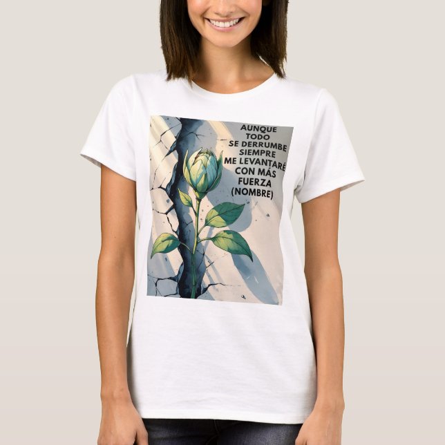 Renacer Emocional – Regalo Personalizado (NOMBRE) T Shirt (Framsida)