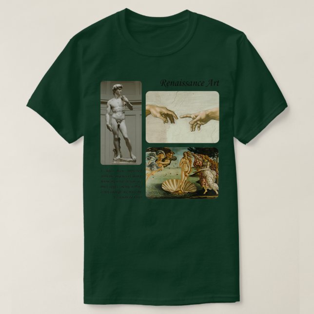 RENAISSANCE 2 T SHIRT (Design framsida)