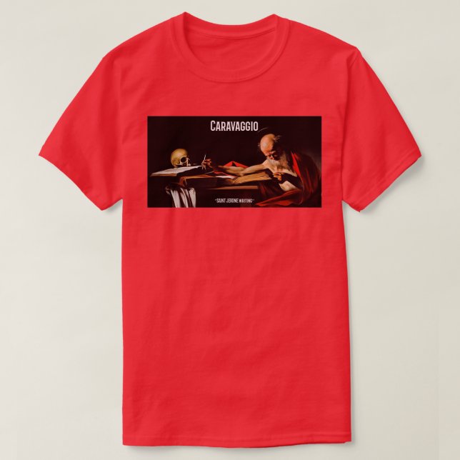Renaissance al Art Caravaggio 3 T Shirt (Design framsida)