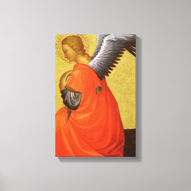 Renaissance Angel av befälhavare för Bambino Vispo Canvastryck (Framsida)