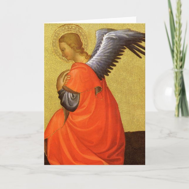 Renaissance Angel av befälhavare för Bambino Vispo Helgkort (Framsida)
