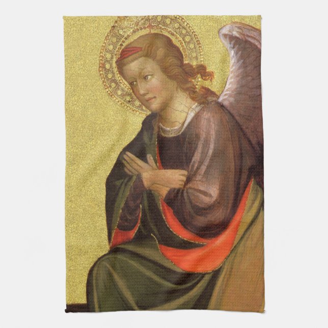 Renaissance Angel av befälhavare för Bambino Vispo Kökshandduk (Vertikal)
