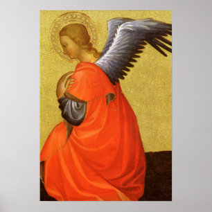 Renaissance Angel av befälhavare för Bambino Vispo Poster
