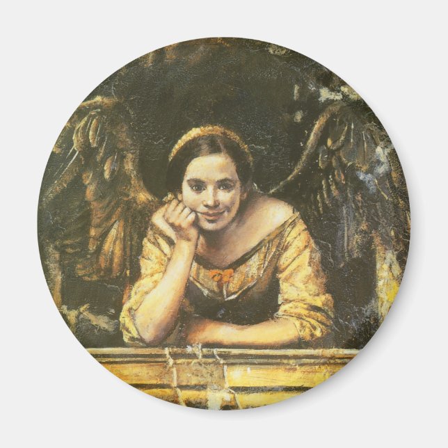 Renaissance Angel-design Magnet (Framsidan)