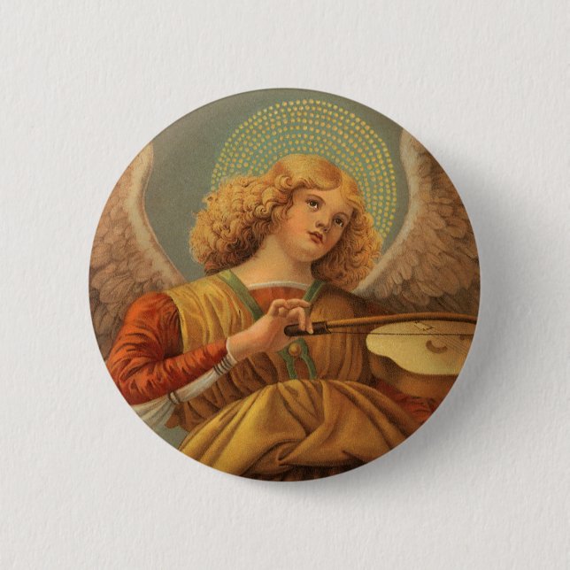 Renaissance Angel Plutning Violin Melozzo da Forli Knapp (Framsida)