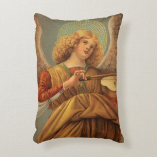 Renaissance Angel Plutning Violin Melozzo da Forli Prydnadskudde