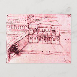 RENAISSANCE ARKITEKTUR,VILLE PROJECT,Rosa Vykort