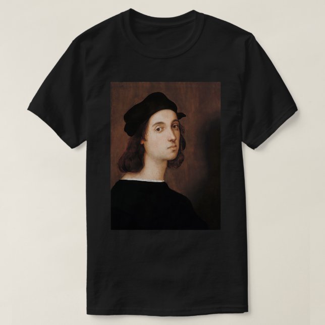 Renaissance Art Raphaelx27s Selfportrait 1506 T Shirt (Design framsida)