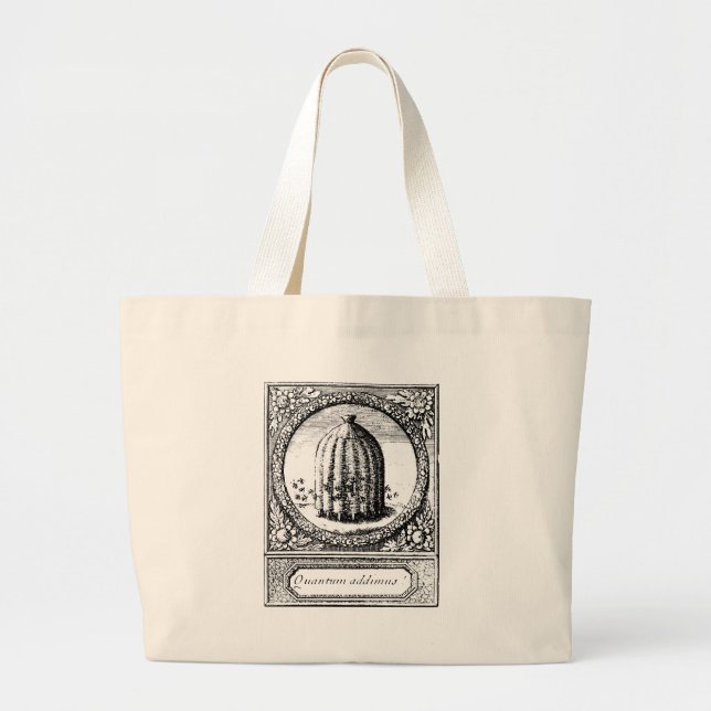 Renaissance Bes och Beehive på Tote Bag Jumbo Tygkasse (Framsidan)
