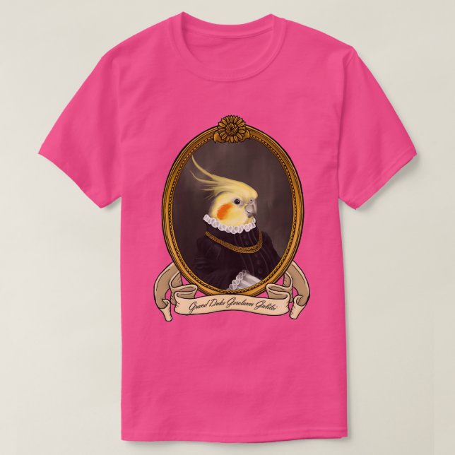 Renaissance Bird Grand Duke Gerolamo Galilei A Coc T Shirt (Design framsida)