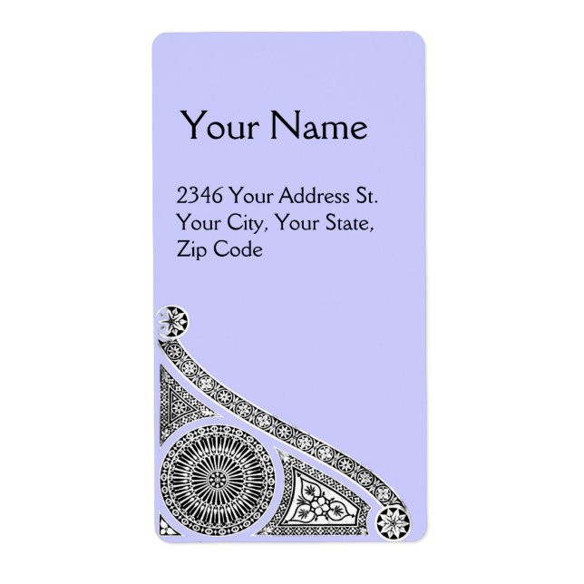 RENAISSANCE blå Fraktsedel (Framsidan)