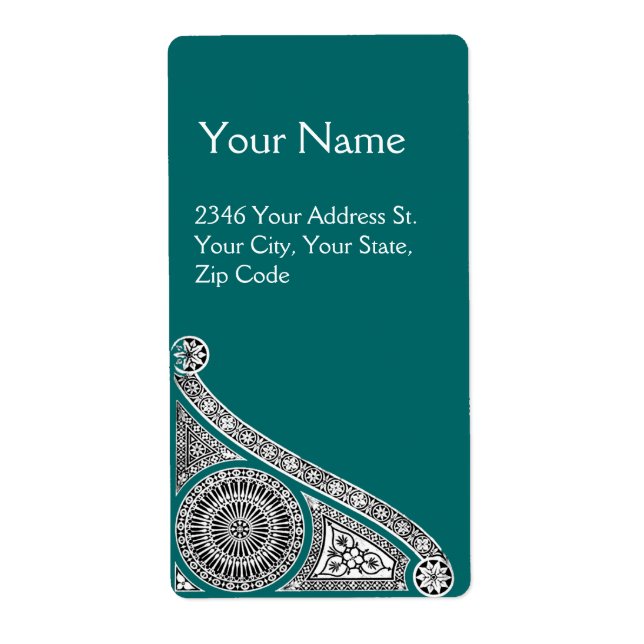 RENAISSANCE blå grönt Fraktsedel (Framsidan)