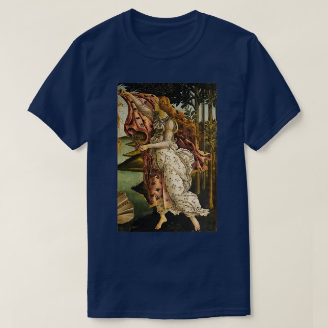 renaissance botticelli 2 t shirt (Design framsida)