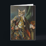RENAISSANCE CAT BROTHER FÖDELSEDAGSKORT KORT<br><div class="desc">RENAISSANCE CAT BROTHER BIRTHDAY CARD</div>