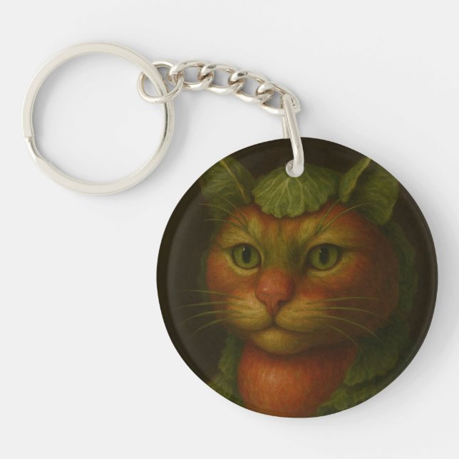 Renaissance Cat Porträtt (Framsidan)