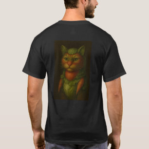 Renaissance Cat Porträtt T Shirt