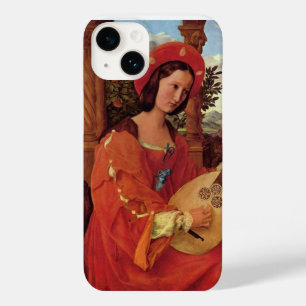 Renaissance Dam i Red play Lute