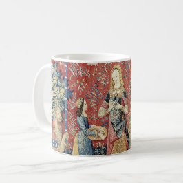 Renaissance Dam och Unicorn (Smell) Kaffemugg