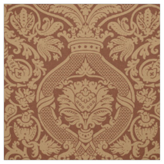 Renaissance Damask - Bärnsten Tyg