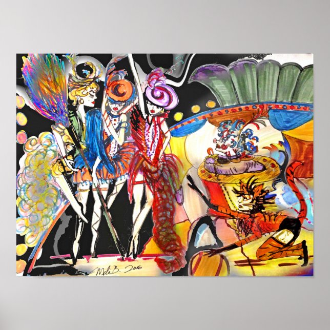 Renaissance Deco Cirque Series Poster (Framsidan)