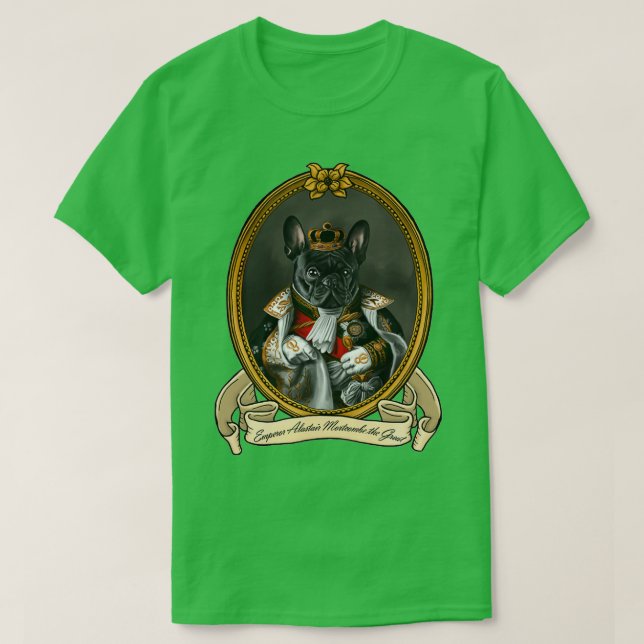 Renaissance Dog Emperor Alastair Mortcombe the Gre T Shirt (Design framsida)