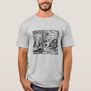 Renaissance Doves in Träd Aesop's Fables T Shirt