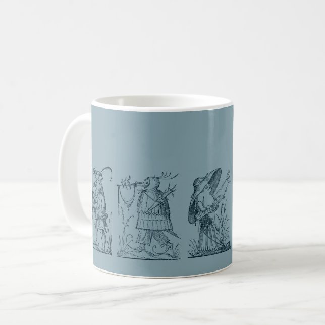 Renaissance Drolleries Coffee Mugg (Framsida vänster)