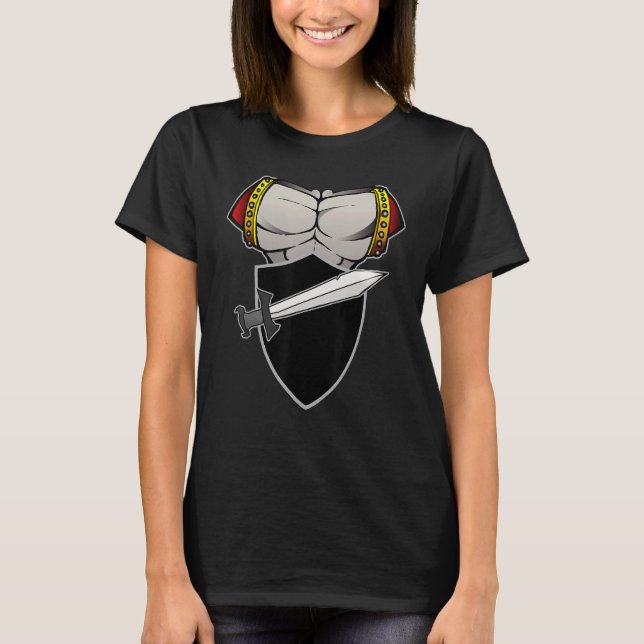 Renaissance Fair Faire Festival Costume Medieval K T Shirt (Framsida)