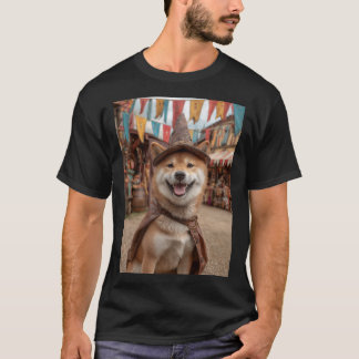 Renaissance Faire Dogs: Shiba Inu T Shirt