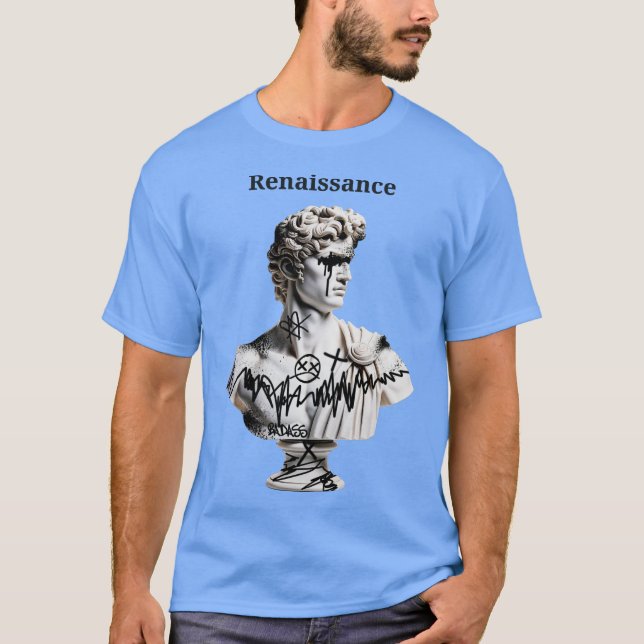 Renaissance Graffiti T Shirt (Framsida)