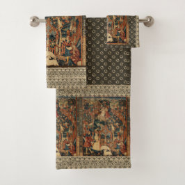 Renaissance Grekiska Snöre Brown Red Beige