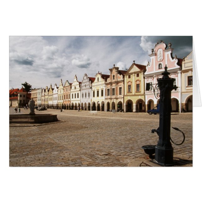 Renaissance Houses Hälsningskort (Framsidan Horizontal)