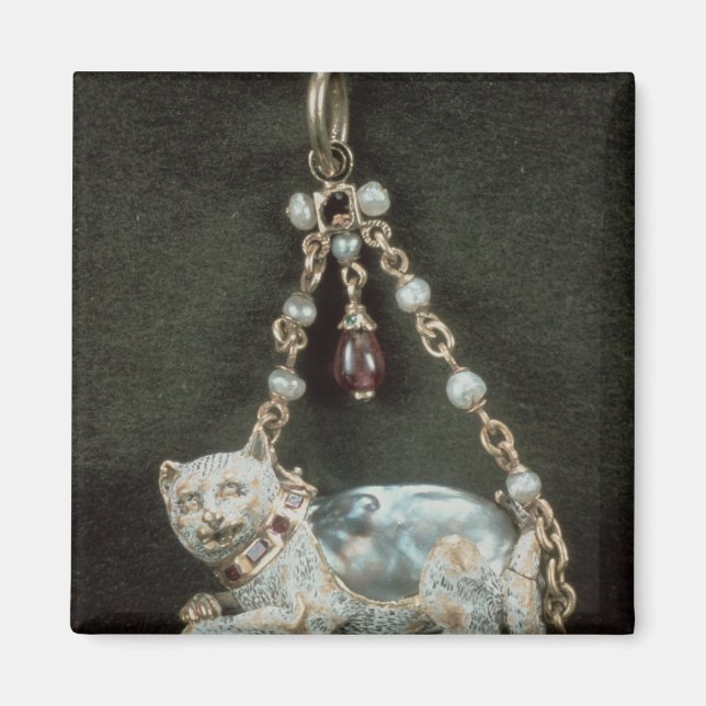 Renaissance kattpendant magnet (Framsidan)