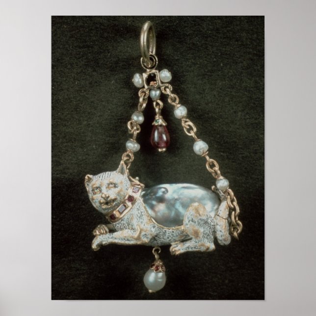 Renaissance kattpendant poster (Framsidan)