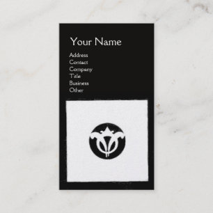 RENAISSANCE Legal Office Attorney Black White Visitkort