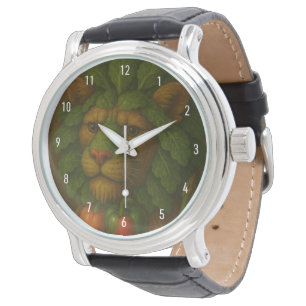 Renaissance Lejona Porträtt Armbandsur
