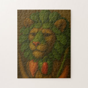 Renaissance Lejona Porträtt Pussel