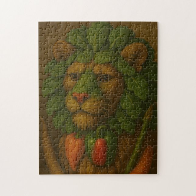 Renaissance Lejona Porträtt Pussel (Vertikal)