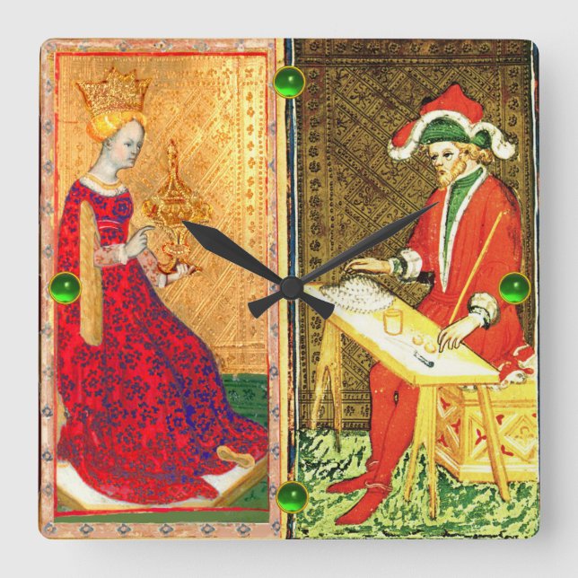 RENAISSANCE/MAGICIÄR OCH SÅ AV KOPP FYRKANTIG KLOCKA (Framsida)