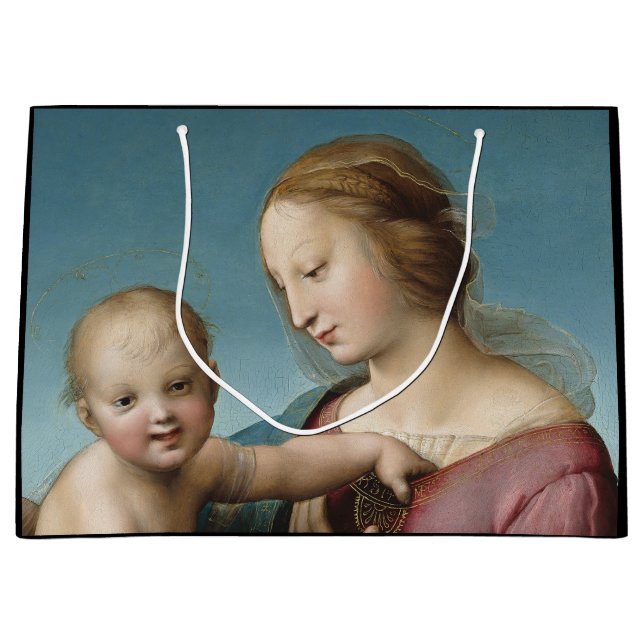 Renaissance Målarfärg på madonna och barn (Framsidan)