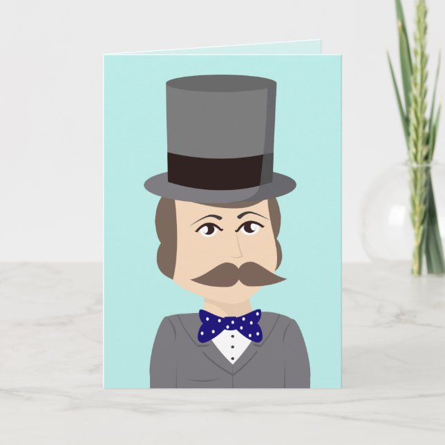 RENAISSANCE MAN BIRTHDAY GREETING CARD TACK KORT (Framsida)